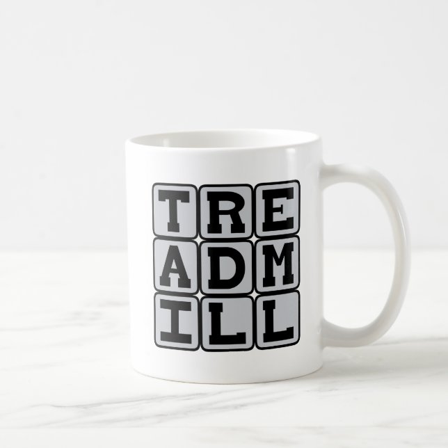 Treadmill, Exercise Equipment Coffee Mug (Right)