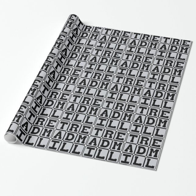 Treadmill, Exercise Equipment Wrapping Paper (Unrolled)