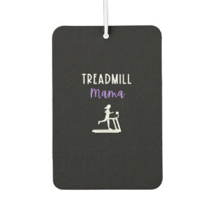 Treadmill Mama Runner Mum Running Workout Home Gym Car Air Freshener