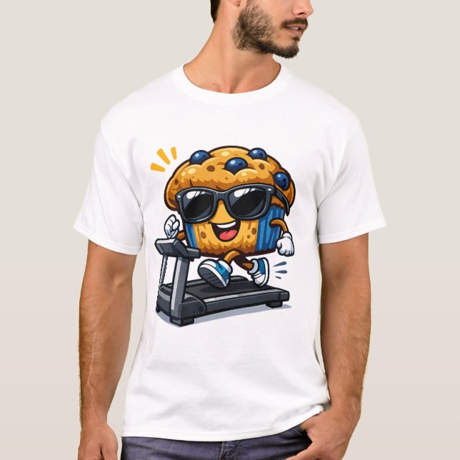 Treadmill Muffin T-Shirt (Front)