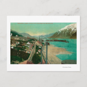 Treadwell, AK and Douglas City and Juneau in Postcard