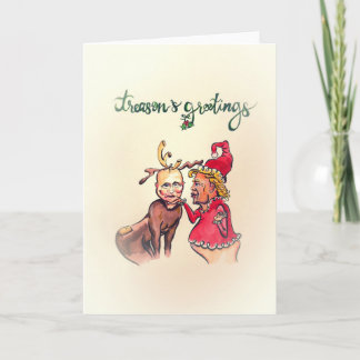 Treason's Greetings Holiday Card