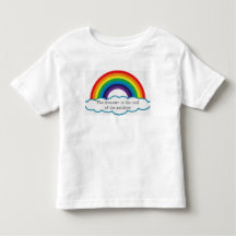 Treasure at the end of the rainbow. kids tee.