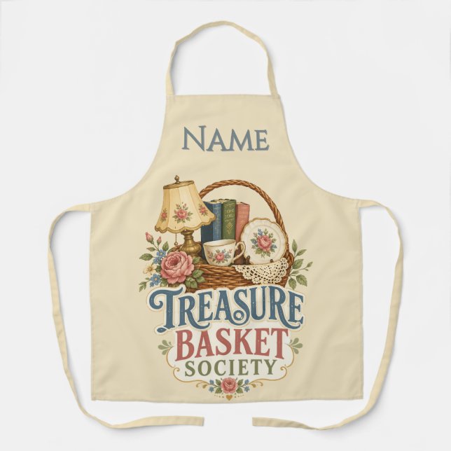 Treasure Basket Society Cottagecore Apron (Front)
