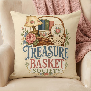 Treasure Basket Society Cottagecore Cushion