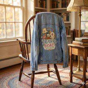 Treasure Basket Society Cottagecore Denim Jacket