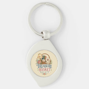 Treasure Basket Society Cottagecore Key Ring