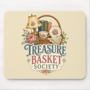 Treasure Basket Society Cottagecore Mouse Mat