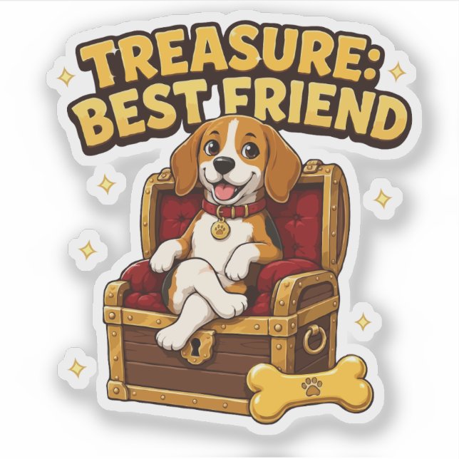 Treasure Best Friend Beagle Dog (Front)