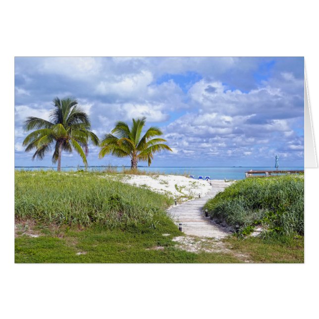 Treasure Cay Beach Boardwalk, Bahamas (Front Horizontal)