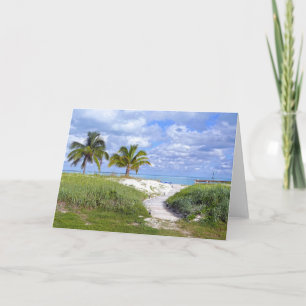 Treasure Cay Boardwalk, Bahamas Card