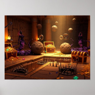 Treasure Chamber of the Serpents Poster