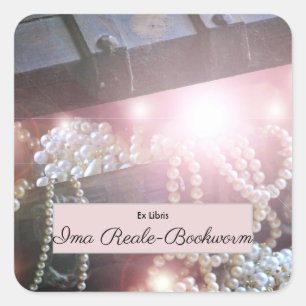 Treasure Chest Bookplate Labels