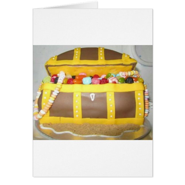 Treasure chest cake (Front)