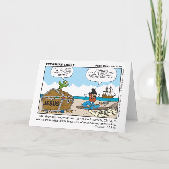 Treasure Chest card (Front)