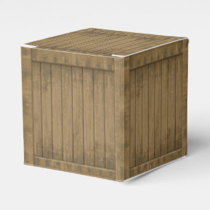 Treasure chest crate Favour Box