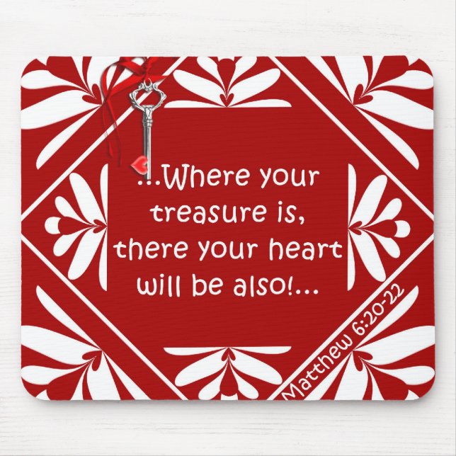 Treasure chest mouse mat (Front)