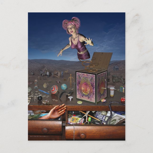 Treasure Chest Postcard (Front)