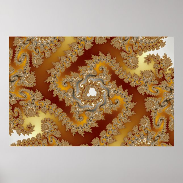 Treasure - Fractal Poster (Front)