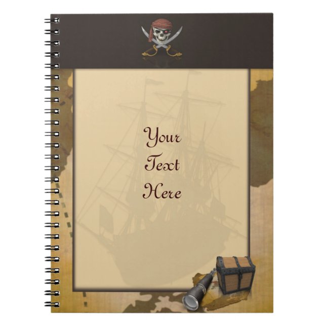 Treasure Hunt Notebook (Front)