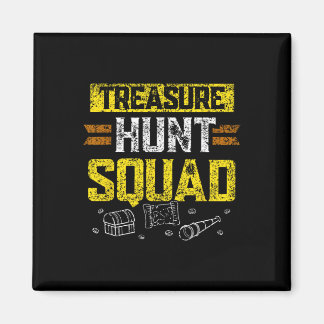 Treasure Hunt Squad Hunter Treasures Hunting Treas Magnet