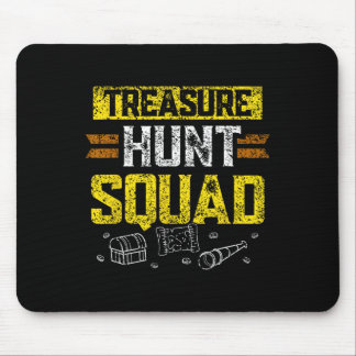 Treasure Hunt Squad Hunter Treasures Hunting Treas Mouse Mat