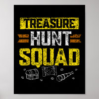 Treasure Hunt Squad Hunter Treasures Hunting Treas