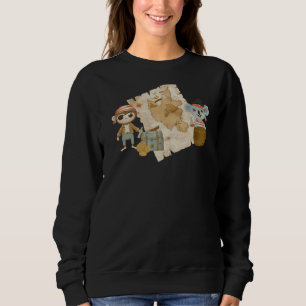 Treasure Hunter Pirate Birthday Sweatshirt