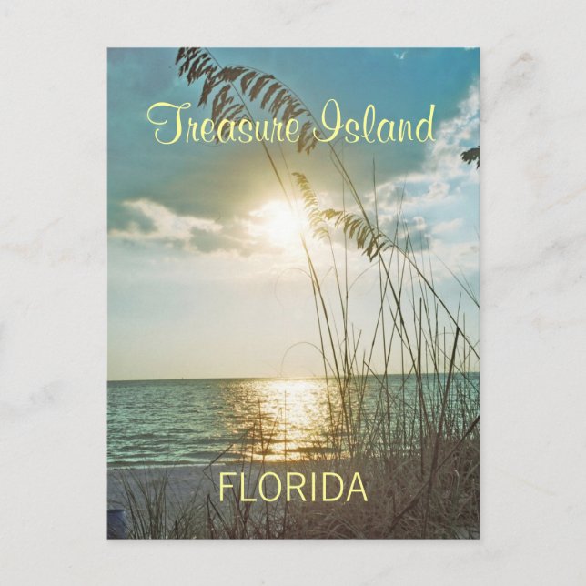 Treasure Island Florida Postcard (Front)