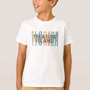 Treasure Island Florida (Sand Waves) T-Shirt