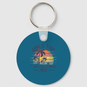Treasure Island Girls Trip 2026 Summer Vibes Key Ring