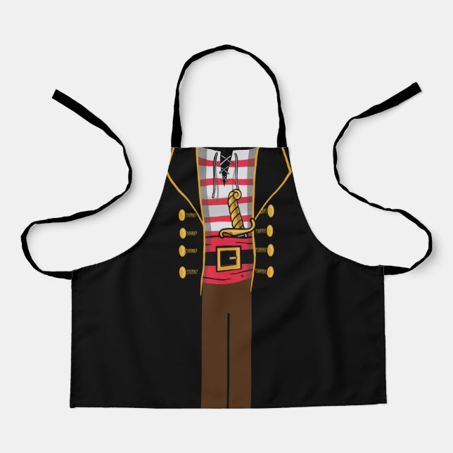 Treasure Island Pirate Apron Costume Fancy Dress (Front)