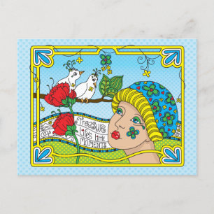 Treasure Life's Little Moments_ Postcard