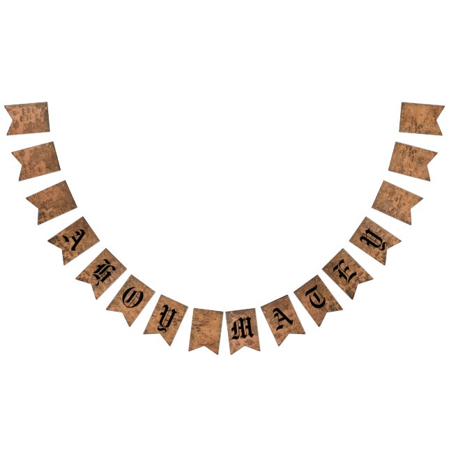 Treasure Map Pirate Party Bunting (All)