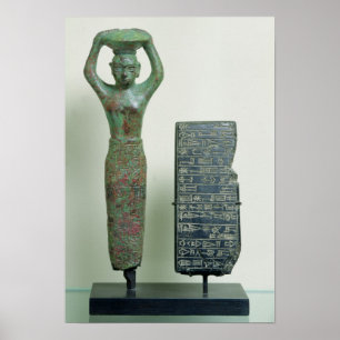 Treasure of Amar-Sin King of Ur, c.2040 BC Poster