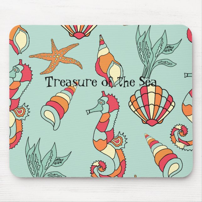 Treasure of the Sea Mouse Mat (Front)