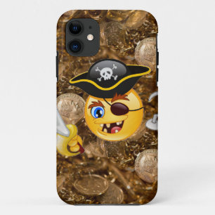treasure pirate emoji iPhone 11 case