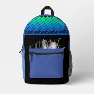 Treasure printed backpack