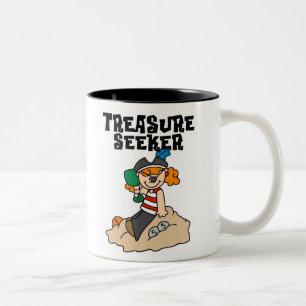 Treasure Seeker Two-Tone Coffee Mug