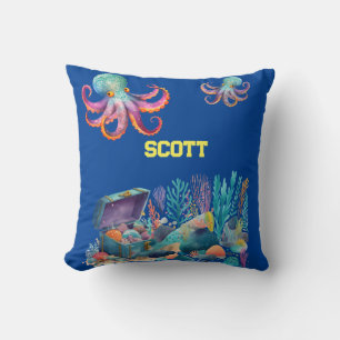 Treasure under the sea cushion