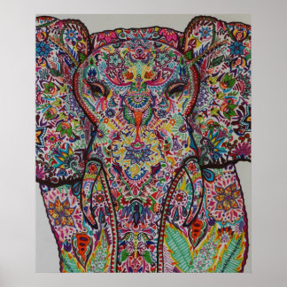 Treasured Elephant Poster
