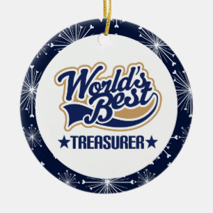 Treasurer Gift Ornament