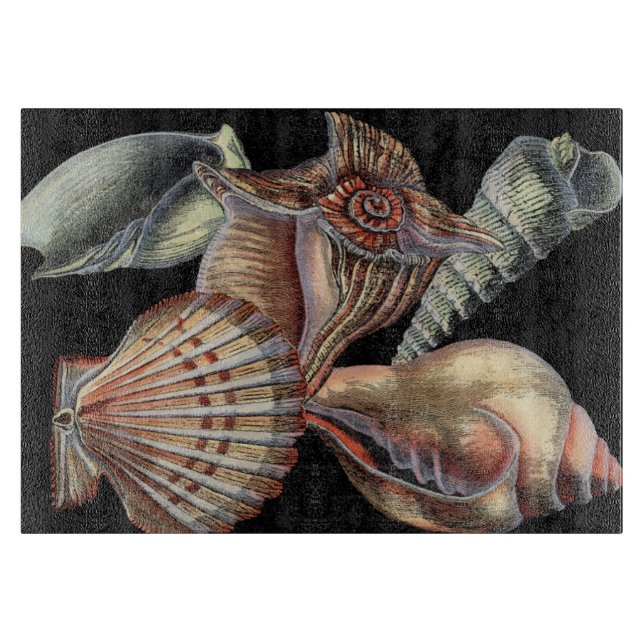 Treasures of the Sea Cutting Board (Front)