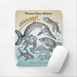 "Treasures of the Sea" Mouse Mat