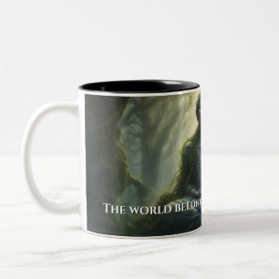 Treasures of the Tao Te Ching 018 Two-Tone Coffee Mug