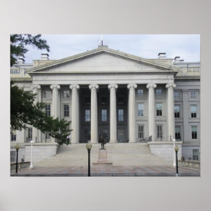 Treasury Building Poster