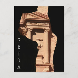 treasury glimpsed petra postcard