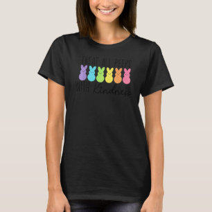 Treat All Bunnies With Kindness Smart Teacher East T-Shirt