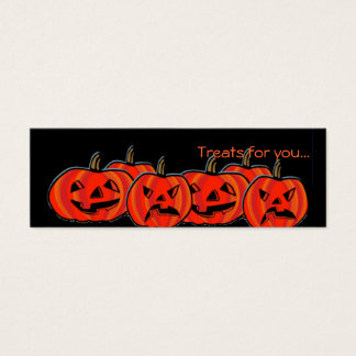 Treat Cards for Halloween goodies