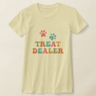 Treat Dealer - Colourful Dog Lover  T-Shirt